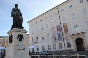 Salzburg mozart statuie imagini Salzburg