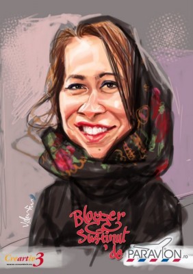 Anca Serban_caricature by CreARTiv3_Apr2012