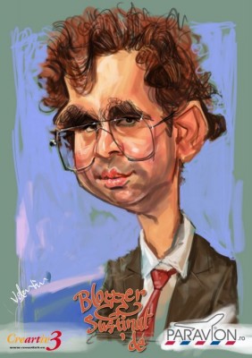 Cezar Dumitru_caricature by CreARTiv3_Apr2012