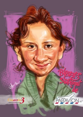 Liliana Oprisan_caricature by creARTiv3_Apr2012