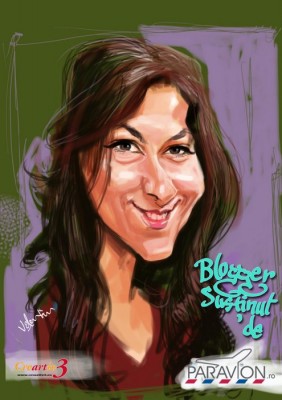 Loredana Lungu_caricature by CreARTiv3_Apr2012