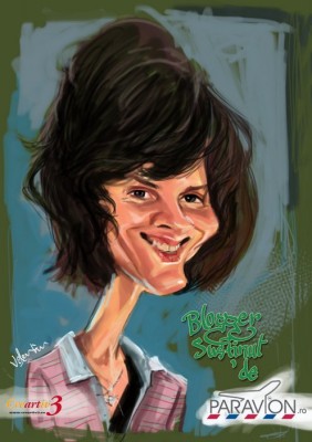 Oana Stănică_caricature by CreARTiv3_Apr2012