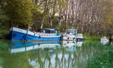 Cu barca pe canale in Franta 2