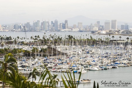 San Diego vazut de la Point Loma