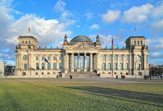 Reichstag building in Berlin, Copyright Mikhail Markovskiy