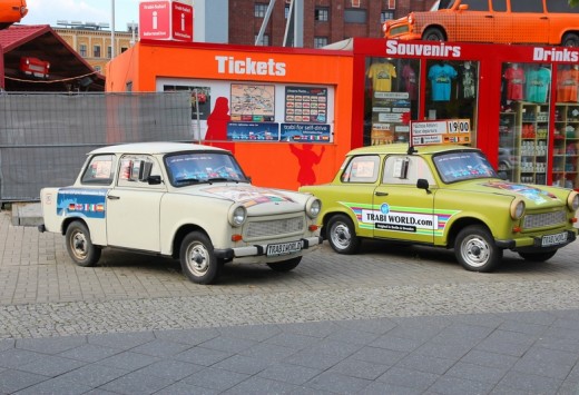 Trabant cars, Copyright Tupungato