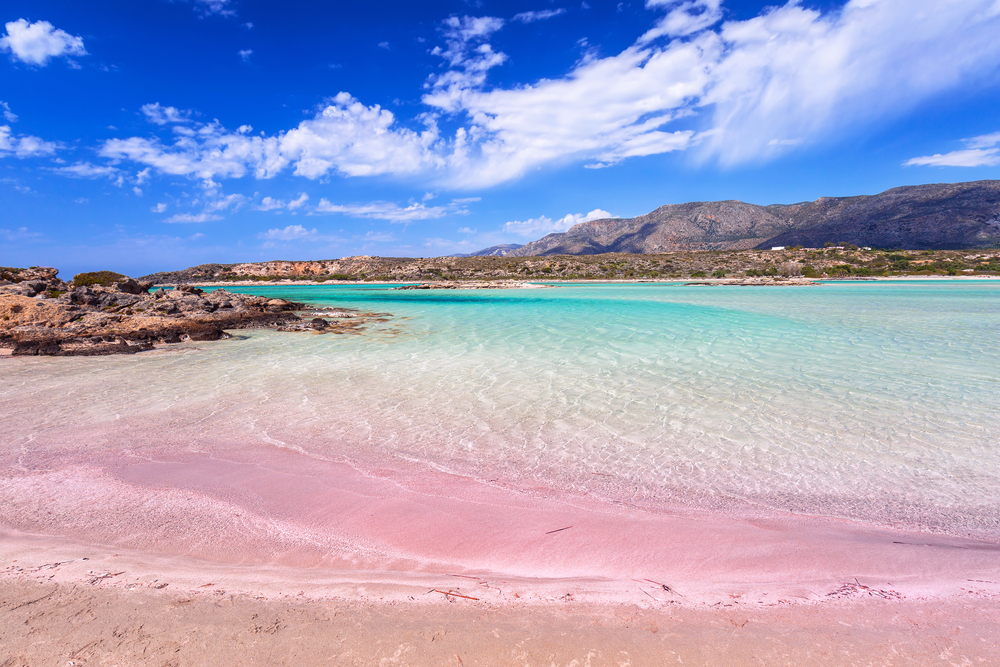 Plaja Elafonissi de pe insula Creta