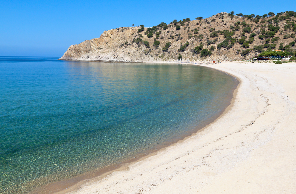 Plaja Paxia Ammos de pe insula Samothraki