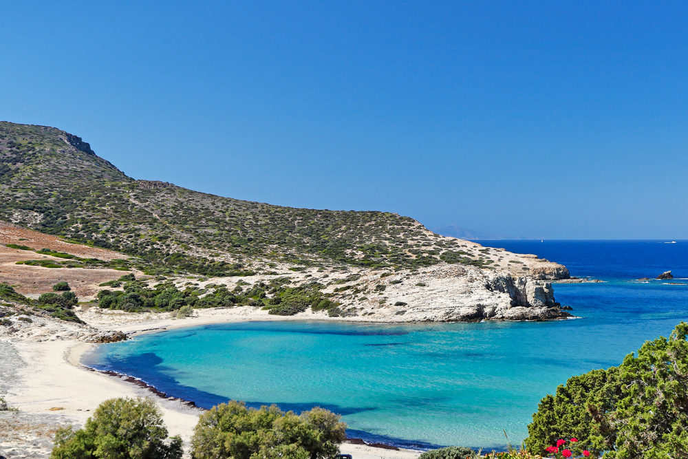 Plaja Livadia de pe insula Antiparos